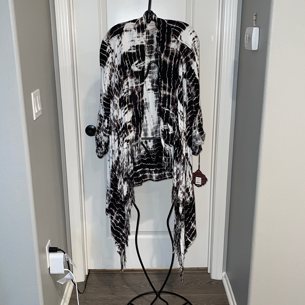 Knox Rose Tie-Dye Cardigan New
